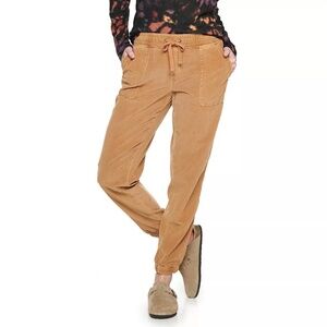 Sonoma Goods For Life Elastic-Waist Corduroy Jogger Pants